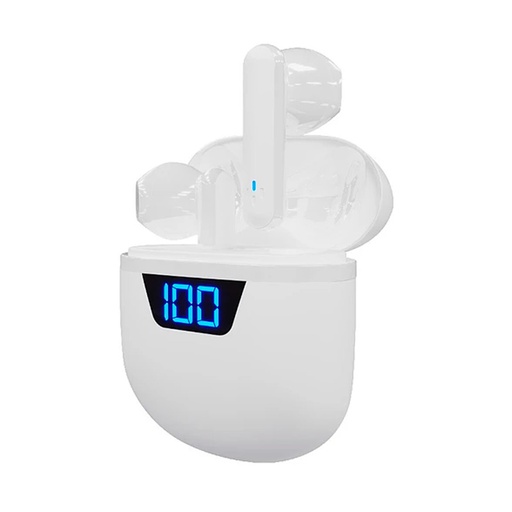 [KTE-006WH] Audífonos Bluetooth Klip Xtreme Touchbuds In-ear con Micrófono Blanco