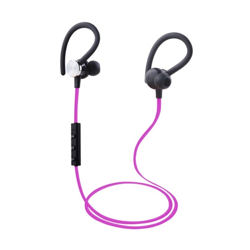 [ARG-HS-2050PK] Audífonos Argom Bluetooth In-ear Ultimate Sound Edge Resistente al Sudor Rosado