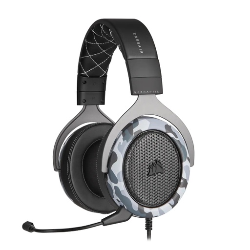 [CA-9011225-NA] Audífonos tipo Headset Corsair HS60 Haptic Stereo USB con Micrófono Artic Camo
