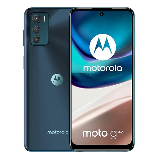 [PATY0010CR] Celular Motorola Moto G42 6.4" 128GB 4GB RAM Dual SIM Deep Lagoon