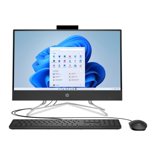 [693D1LA#ABM] Computadora HP AIO 22-dd2006la 21.5" Celeron J4025 8GB RAM 256GB SSD Negro W11 Home