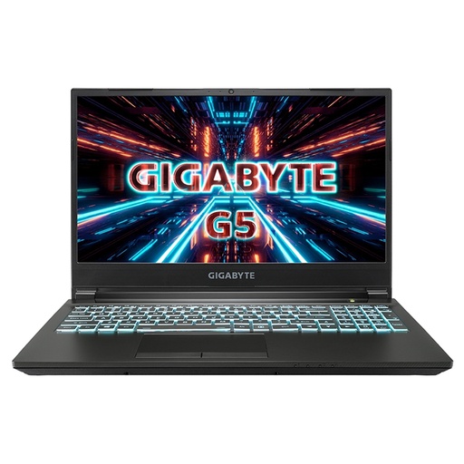 [G5 MD-51US121SH] Laptop Gaming Gigabyte G5 15.6" i5-11400H 16GB RAM 512GB SSD GeForce RTX 3050 Ti Negro W11 Home Teclado Inglés