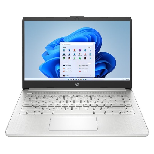 [3V834LA#ABM] Laptop HP 14-DQ2021LA 14" i3-1115G4 4GB RAM 256GB SSD Plateado W11 Home Teclado Español