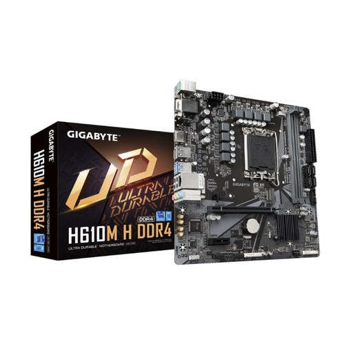 [H610M H DDR4] Motherboard Gigabyte H610M H DDR4 Socket LGA1700 12th Gen 2xDDR4 Micro-ATX