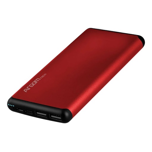 [ARG-PB-1150RD] PowerBank Argom S12 12000mAh 2xUSB Rojo