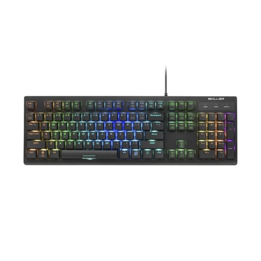 [4044951030033] Teclado Gaming Mecánico Alámbrico Sharkoon SKILLER SGK30 RGB Negro-Azul Inglés
