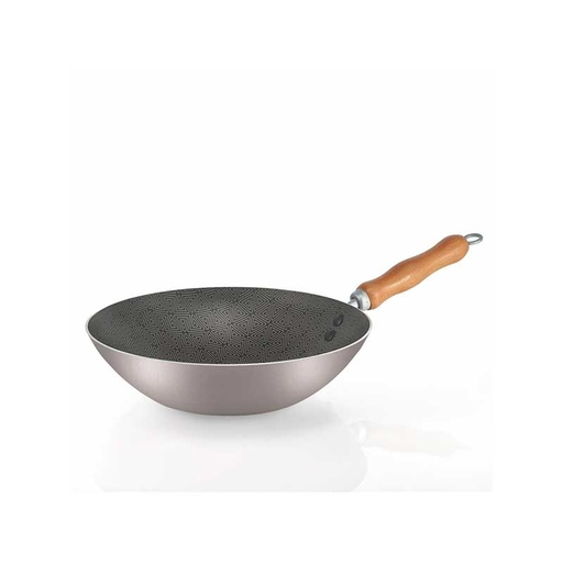 [5861029260] Wok Imusa Antiadherente Talent Gris 30cm