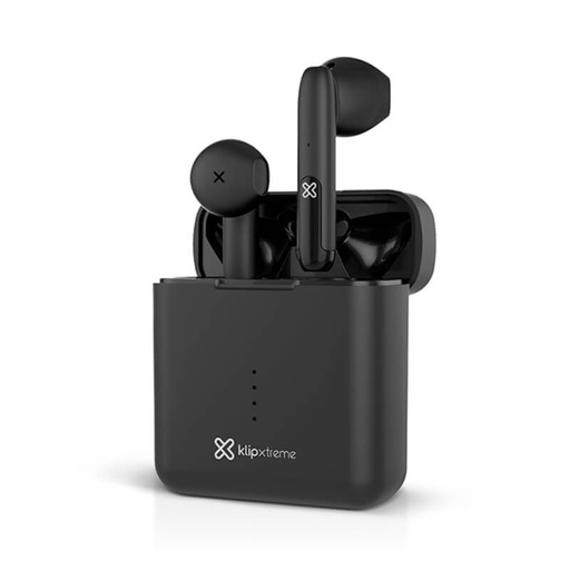 [KTE-010BK] Audífonos Klip Xtreme Bluetooth In-ear Twintouch Touch con Micrófono Negro