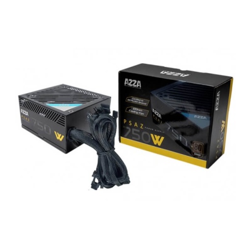 [PSAZ-750W] Fuente de Poder 750W AZZA PSAZ-750W 80-PLUS Bronce