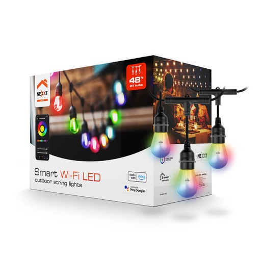 [NHB-0100] Extensión de Luces LED Inteligente Nexxt RGB Wi-Fi
