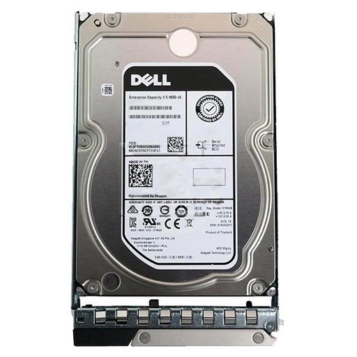[400-ATKJ] Disco Duro 3.5" 2TB Dell 512n 7200RPM SATA 6Gbps Hot Plug