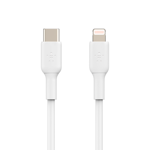 [CAA003BT1MWH] Cable USB-C a Lightning Belkin BoostCharge 1 Metro Blanco