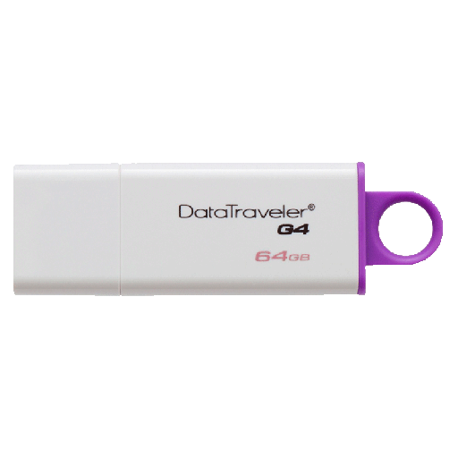 [DTIG4/64GB] Memoria USB Kingston 64GB 3.0 DTIG4 Morado