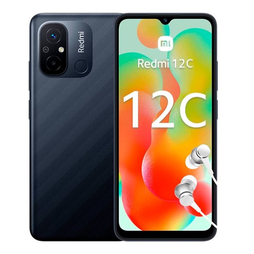 [6941812715536] Celular Xiaomi Redmi 12C 6,7" 128GB 4GB RAM Dual SIM Gris