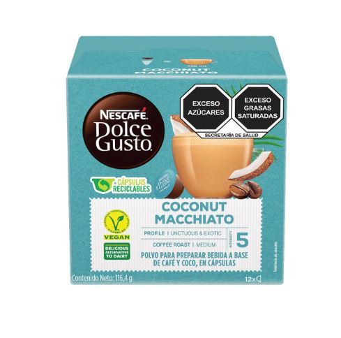 [12451453] Cápsulas Nescafé Dolce Gusto Coconut Macchiato