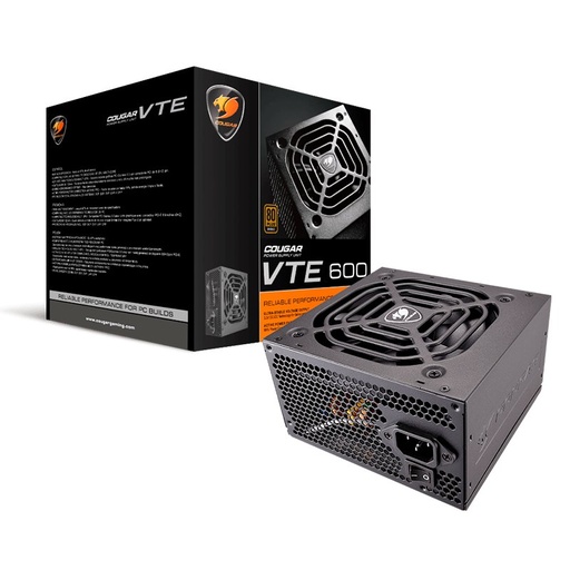 [4715302448868] Fuente de Poder 600W Cougar VTE600 80-PLUS Bronce