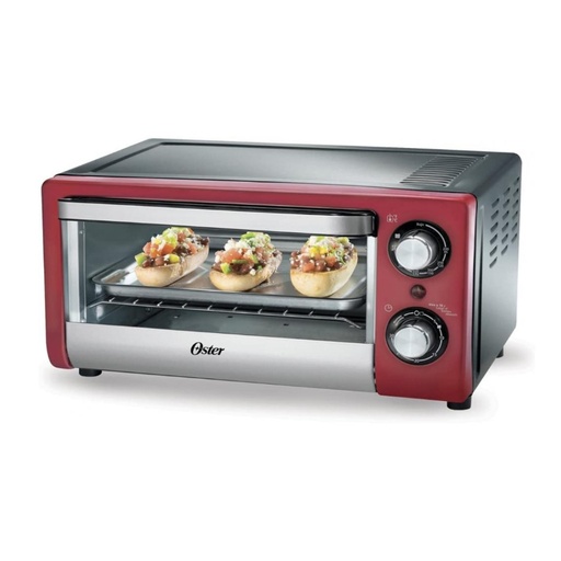 [TSSTTV10LTR-013] Horno Tostador Oster de 10 litros Rojo