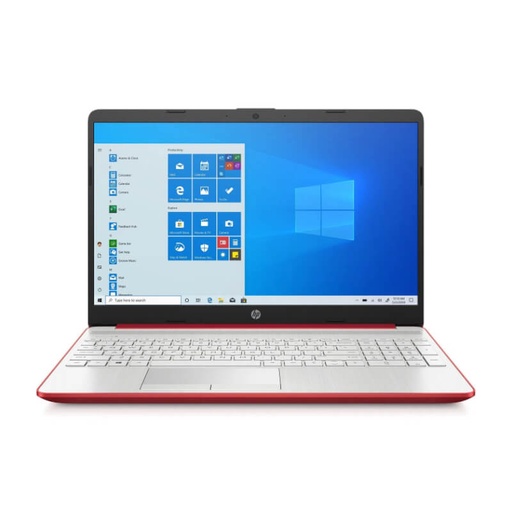 [699C3LA#ABM] Laptop HP 15-dw3500la 15.6" i3-1115G4 8GB RAM 256GB SSD Rojo-Blanco W11 Home Teclado Español