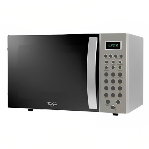 [S-11-WMCSG141XD] Microondas Whirlpool WMCSG141XD con Grill 1.4 (ft3) Plateado