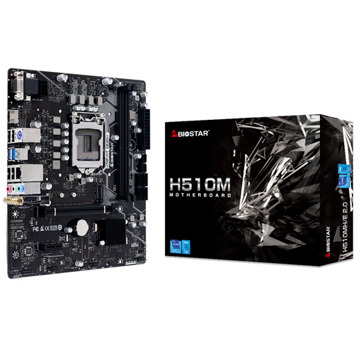 [H510MH/E 2.0] Motherboard Biostar H510MH/E 2.0 Socket LGA1200 11th y 10th Gen 2xDDR4 Micro ATX