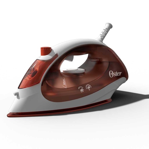 [GCSTBS5004-013] Plancha Oster Compacta  para Ropa de Vapor Suela Antiadherente Roja