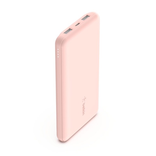 [BPB011BTRG] Powerbank Belkin BoostCharge 10000mAh USB/USB-C Rosado