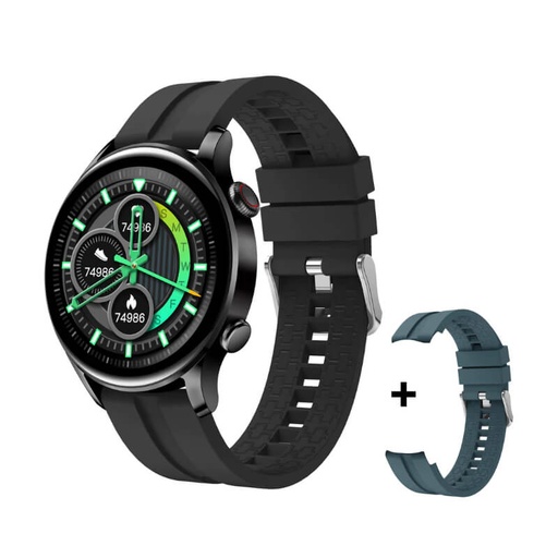 [ARG-WT-6060BK] SmartWatch Argom SKEIWATCH C60 Negro Doble Cinta