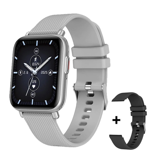 [ARG-WT-6050SL] SmartWatch Argom SKEIWATCH S50 Gris Doble Cinta