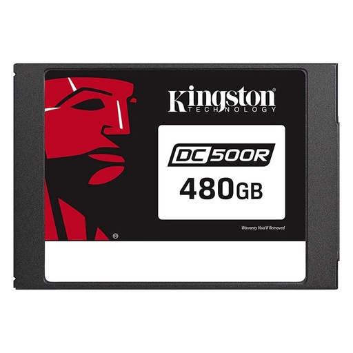 [SEDC500R/480G] Unidad SSD 2.5" 480GB Kingston DC500R Enterprise Lectura Intensiva 555MB/s Datacenter SATA III 6Gbps