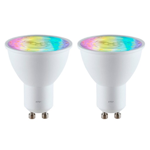 [VTA-84697] Bombilla LED Inteligente VTA+ GU10 RGB 125VAC Smart Home Wi-Fi 2pc