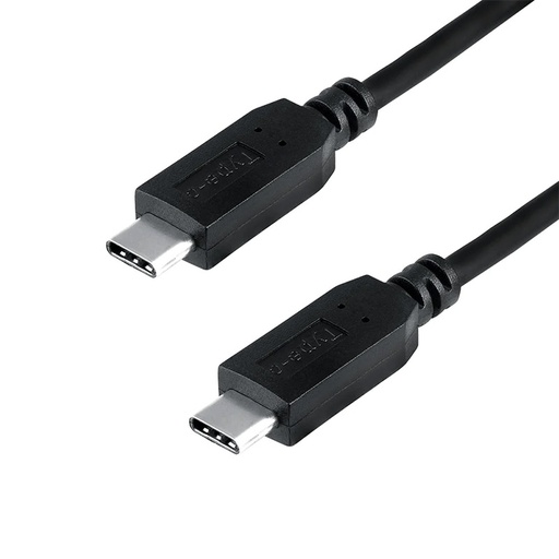 [ARG-CB-0063] Cable USB-C a USB-C Argom ARG-CB-0063 1.8 Metros Negro