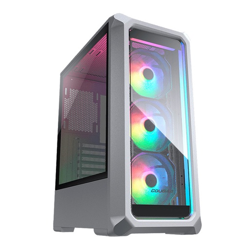 [385CC50.0004] Case Gaming Cougar Archon 2 RGB Media Torre Vidrio Templado ATX Blanco (Sin Fuente)