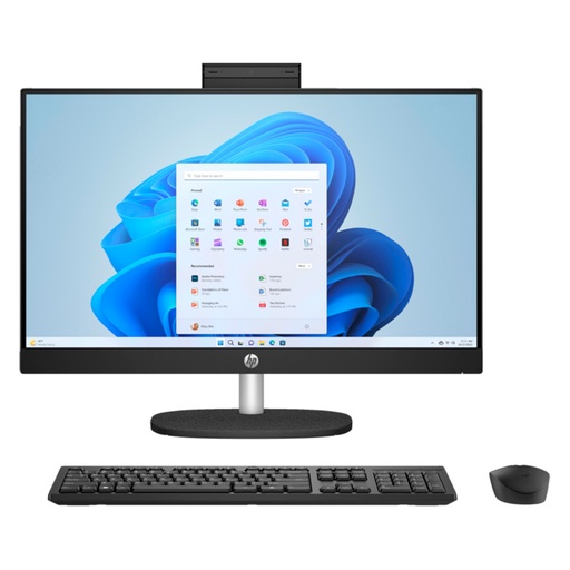 [7Z2W4LA#ABM] Computadora AIO HP 24-cr0013la 23.8" AMD Ryzen 5 7520U 16GB Ram 1TB SSD Negro W11 Home