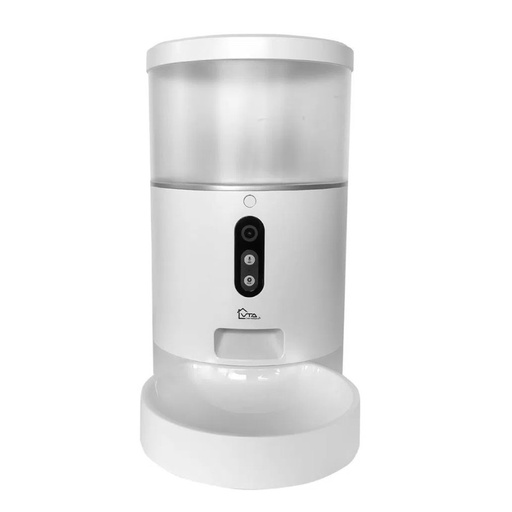 [VTA-84671] Dispensador VTA+ Inteligente de Comida para Mascotas Active 4L Smart Home Wi-Fi con Cámara