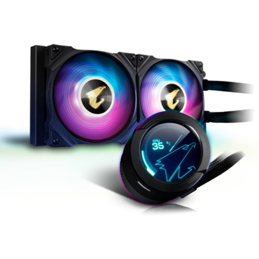 [GP-AORUS WATERFORCE X 240] Enfriador Líquido 240mm Gigabyte AORUS WATERFORCE X 240 ARGB