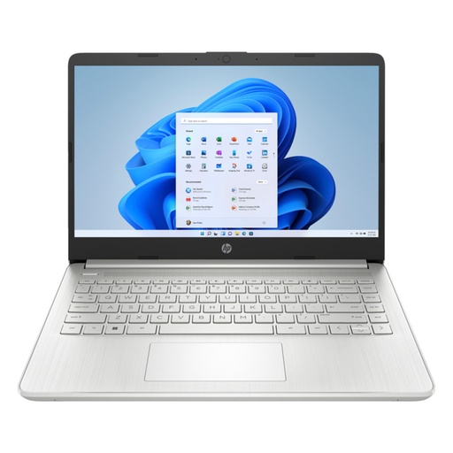 [8W6D3LA#ABM] Laptop HP 14-dq5009la 14" i3-1215U 8GB RAM 256GB SSD Plateado W11 Home SL Teclado Español
