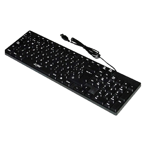 [AGI-9828] Teclado Alámbrico Agiler Español USB Negro