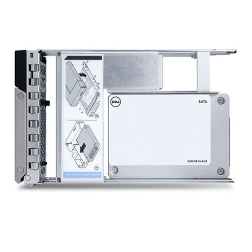 [345-BECI] Unidad SSD 2.5" 960GB Dell Uso Mixto 6Gbps 512e Hot-Plug, en Portador Hibrido de 3.5" S4510