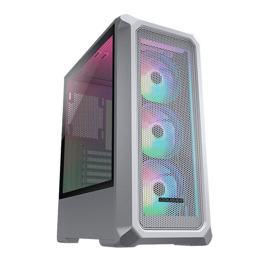 [385CC50.0002] Case Gaming Cougar Archon 2 Mesh RGB Media Torre Malla ATX Blanco (Sin Fuente)