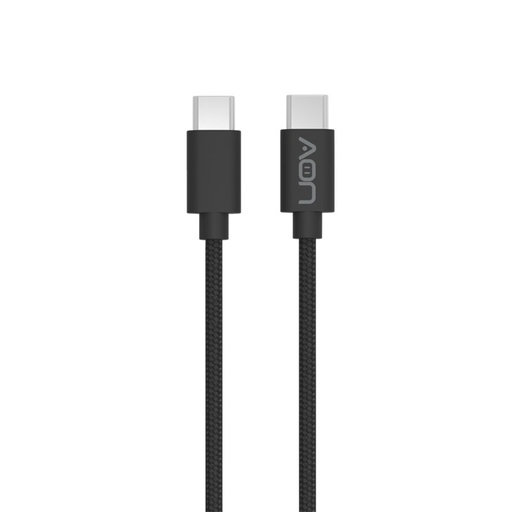 [AO-CB-5015] Cable USB-C a USB-C AON AO-CB-5015 1 Metro Negro 5Gbps 100W