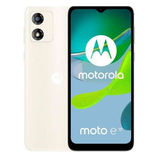 [PAXU0051CR] Celular Motorola E13 6.5" 64GB 2GB RAM Dual SIM Crema