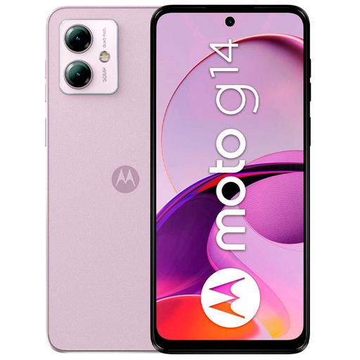 [PAYE0049CR] Celular Motorola Moto G14 6.5" 128GB 4GB RAM Nano SIM Lila Pastel