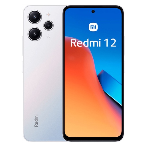 [49070] Celular Xiaomi Redmi 12 6.7" 256GB 8GB RAM Dual SIM Polar Silver