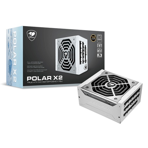 [31PX120001P01] Fuente de Poder 1200W Cougar Polar X2 1200 80-Plus Platinum