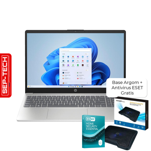 [7K927UA#ABA] Laptop HP 15-FD0357NR 15.6" i7-1355U 12GB RAM 512GB SSD W11 Home Plateado Pantalla Táctil Teclado Ingles