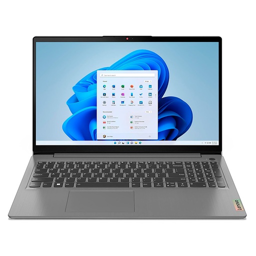[82RK00BEUS] Laptop Lenovo IdeaPad 3 15.6" i5-1235U 8GB RAM 256GB SSD W11 Home Gris Pantalla Táctil Teclado en Ingles