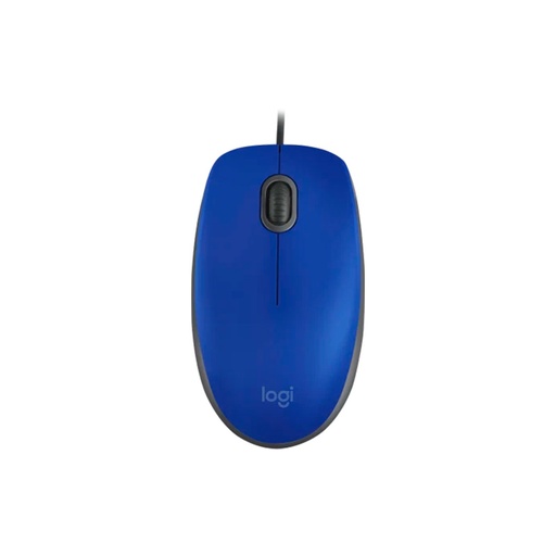 [910-006662] Mouse Alámbrico Óptico Logitech M110 Silent 1000 DPI Azul
