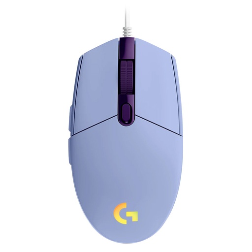 [910-005851] Mouse Óptico Gaming Logitech G203 LIGHTSYNC Lila 8000DPI 6 Botones