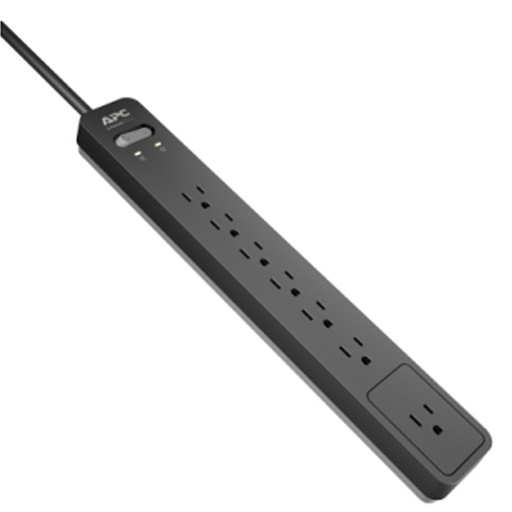 [PE76] Regleta APC Essential SurgeArrest 7 Tomas 120V Negro