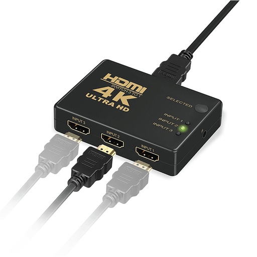 [AO-AD-2001] Splitter AON AO-AD-2001 3 Puertos HDMI 4K